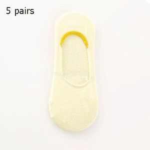 Vrouwen Zomer 5 Pairs Sokken Korte Snoep Sokken Tracks Voor Vrouwen Popsocket Boot Sokken Slippers Vrouwelijke