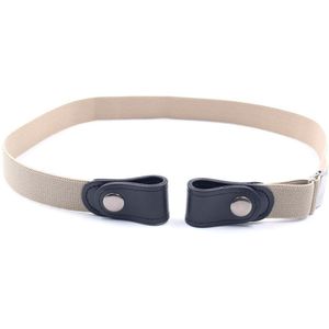 Pu Lederen Riem Zonder Gesp Elastische Onzichtbare Elastische Riem Vrouwen/Mannen Kinderen Jeans Casual Riemen Ремень Женский