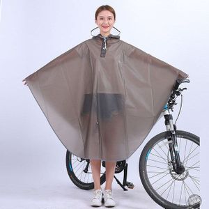 Womens Fietsen Fiets Regenjas Rain Cape Poncho Hooded Winddicht Regen Jas Scootmobiel Cover