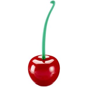 Mooie Cherry Vorm Toilet Borstel Toiletborstel & Houder Set Mooie Cherry Vorm Wc Borstel