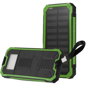 Draagbare Zonne-energie Bank Case Kit Snelle Opladen Dual Usb Polar Mobiele Power Bank Case Diy Kits 20000 Mah