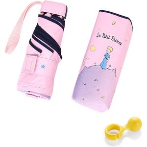 Cartoon Mini Pocket Paraplu Kleine Kids Kind 5 Opvouwbare Paraplu Regen Winddicht Anti-Uv Paraplu voor Vrouwen Kid Kinderen Parasol