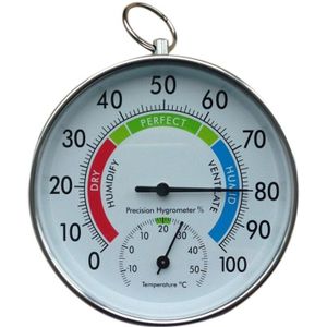 Temperatuur En Vochtigheid Analoge Indicator Indoor Outdoor Thermometer Hygrometer L15