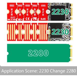 M2 M2PLUS Ngff Nvme M.2 Uitgebreide Overdracht 2230, 2242, 2260, 2280 Vliegtuigen M2 Veranderen Lange Grootte Nvme Ngff M.2 U.2 M3 M.3 Ssd