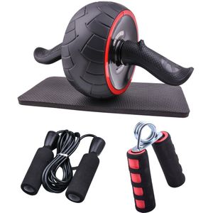 Power Ab Wiel Roller Springtouw Home Gym Abdominale Oefening Workout Apparatuur Voor Bodybuilding Fitness Spier Boksen Trainer