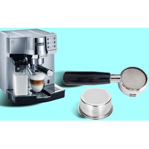 51Mm 58Mm Rvs Drukloze Filter Mand Voor Koffie Machine Montage Breville Delonghi Krups Koffie Zeef Cups