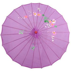 Chinese Vintage Zijde Paraplu Vouwen Bruiloft Decor Fotoshoot Parasol Dance Props Vrouwen Oilpaper Craft Paraplu