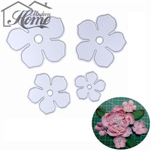 Rose Bloem Bladeren Metalen Stansmessen Stencils Voor Diy Scrapbooking Fotoalbum Embossing Papier Card Craft Bruiloft Decoratie