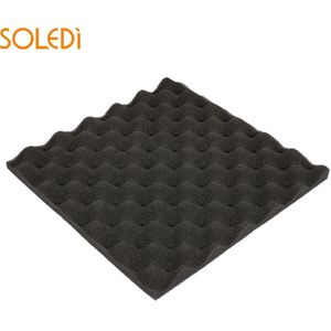 Zwart Rood Blauw Geluidsabsorptie Tegels Ademend Klaslokaal Geluiddichte Tegels Vlamvertragende Foam Sticker Studio Dorpshipping