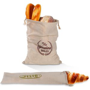 Linnen Brood Tassen, Herbruikbare Tasje Voor Loaf, Zelfgemaakte Artisan Brood Opbergtas, linnen Brood Tassen Voor Baguette