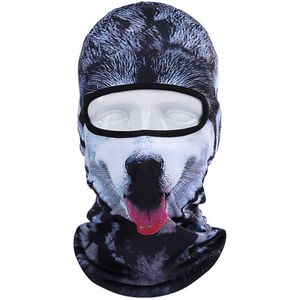 Vrouwen Mannen 3D Kat Hond Leuke Dier Bivakmuts Winddicht Skullies Beanie Helm Liner Winter Warme Muts Volledige Gezicht Cap Chapeu masculino