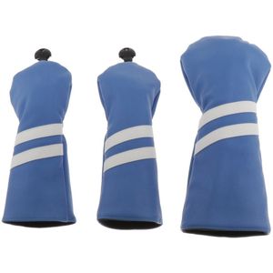 3 Packs Duurzaam Hout Hoofd Cover Protector 400cc Headcover Guard Golfer