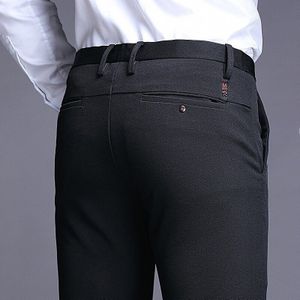 Jbersee Mannen Broek Zwart Bruiloft Pak Broek Slim Fit Business Broek Mannen Werk Plus Size Mannen Casual Jurk broek