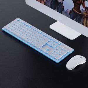 Gaming Toetsenbord Muis - Zwart - KB-79 - Draadloos - Oplaadbaar - Backlit