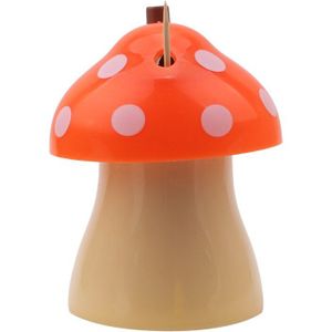 Cartoon Paddestoel Vorm Automatische Tandenstoker Opbergdoos Tandenstokers Fles Houders Tandenstokers Dispenser Tafel Versieren Opbergdoos