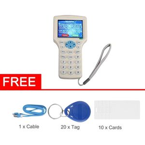Id Ic Kopie Frequentie Rfid Copier Id Ic Reader Writercopy M1 13.56Mhz Gecodeerde Duplicator Programmeur Usb Nfc Uid Tag key Card