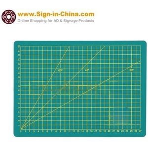 0.3x45x30 cm Antislip Gedrukt Grid Lijnen Duurzaam PVC Self-Healing Snijmat A3 (een Niveau 3 Ply)