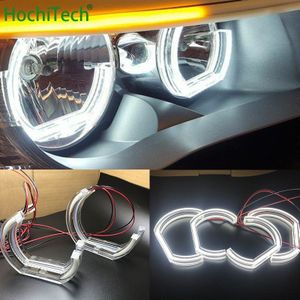 Voor BMW 1995-2000 E39 5 serie pre-facelift Auto styling DTM Stijl White Crystal LED angel eyes Dag drl