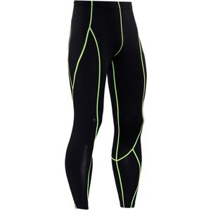 Mannen Lange Compressie Broek Leggings Bodybuilding Ademend Elasticiteit Joggers Broek Gym Sport Runing Broek