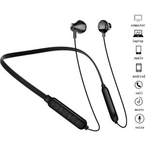 Sport Draadloze Bluetooth Headset 5.0 Halter Binaural In-Ear Stereo Android Running Headset