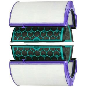 Voor Dyson Hp04 Tp04 Dp04 Verzegelde Twee Stage Luchtreiniger Hepa & Carbon Filter Set