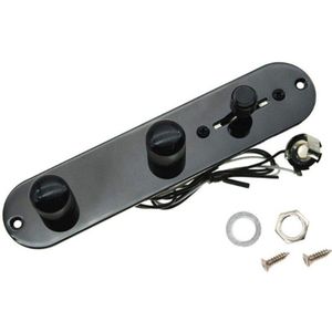 Bekeken Controle Plaat 3-Way Switch Voor Fender Tele Telecaster Met Socket Elektrische Gitaar Printplaat