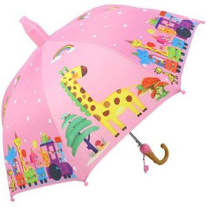 4 Stijl 3D Dier Cartoon Paraplu Lange Steel Zon Regen Bescherming Paraplu Kinderen Kids Leuke Paraplu