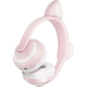 Kat Oor Draadloze Bluetooth Headset 5.0 Stereo Geluid Muziek Hoofdtelefoon Oortelefoon LX9B