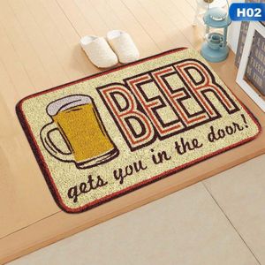 Voor Welkom Mat 1Pcs Entree Anti-Slip Mat Hal 6 Patronen Gedrukt Tapijt Voor Kamer Slaapkamer Thuis keuken Deurmat Art Pad