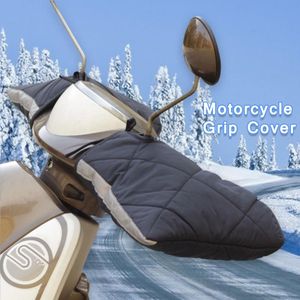 Winter Motorfiets Mitts Sneeuwscooter/Atv/Crossmotor Wanten Fietsen Thermische Fleece Voering Mtb Stuur Winddicht Handschoenen