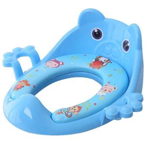 Baby Potje Wc Trainer Potty Training Wc Handvat Rugleuning Peuters Anti-Slip Wc Training Seat Herbruikbare Baby Potje Pad