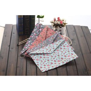 4 Stks/partij Elegante Doek A4 Bestand Document Map Tas Chancellory Tuin Guttons Enveloppen Briefpapier Kantoor Schoolbenodigdheden
