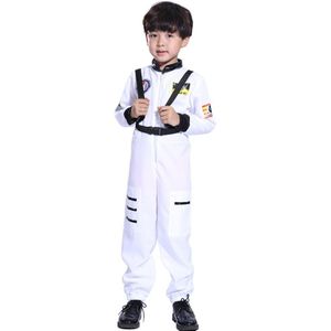Baby Meisje Jongen Koele Vlucht Pak Kleding Kids Jongen Jumpsuit Rollenspel Astronaut Spaceman Cosplay Vlucht Ruimte Pak Kostuum