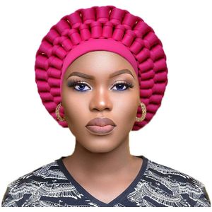 Afrikaanse Headtie Nigeriaanse Tulband Vrouwen Auto Gele Afrikaanse Headwraps Ankara Hoofddeksels Makkelijk Tie