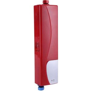Elektronische Mini Boiler, Zonder Tank, Met Air Valve, 220 V, Met Eu Plug, voor Thuis, Keuken, Bad, Rood, Socialme - 3000 W