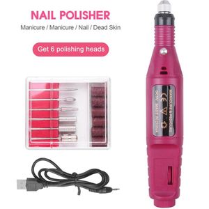 Professionele Elektrische Nail Boor Pen Machine Kit Nail Art Manicure Pedicure Nail File Apparaat Verwijderen Polish Gel En Dode Huid # D3