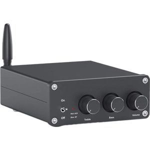 Digitale Versterker O Eindversterker 100Wx2 Bluetooth 5.0 Dual-Channel Stereo (Eu Plug)