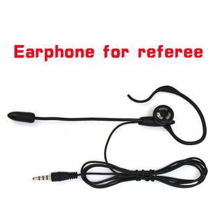 Vnetphone Voetbal Scheidsrechter Headset Mono Oorhaak Oortelefoon Voor V5C V4C V6C Intercom Interphone