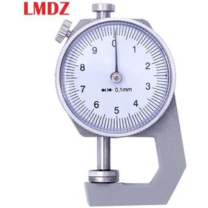 Lmdz 0-10 Mm Kies Dikte Gauge Metalen Breedte Meting Dikte Meter Dial Tester Stevige Analyze Meetinstrument