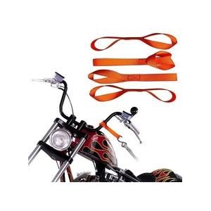 4 stks 12 inch Zwart Universele Zachte Loops Auto Motorfiets Slepen Touwen Tie Down Bandjes Voorkomen Krassen Motocross Motor ATV