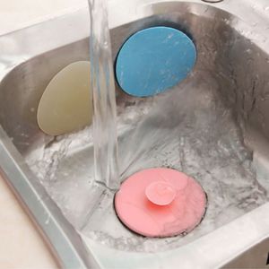Siliconen Sink Stopper Drain Plug Keuken Chrome Ring Bassin Wasserette Badkamer Wastafel &amp; Bad Accessoires