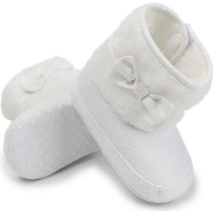 Baby Meisje Jongen Kids Prewalker Strik Schoenen Baby Peuter Zachte Zolen Anti-Slip Peuter Laarzen Pasgeboren Suède Stof booties