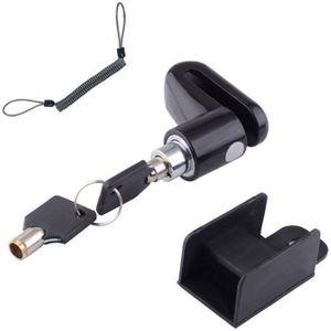 Anti-Diefstal Slot Elektrische Scooter Wielen Schijfremmen Lock Draagbare Sleutel Met Staaldraad Fiets Mountainbike Accessoires