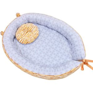 Babymandewieg Lounger Ademend Hypoallergeen Slapen Bed Katoen Wieg