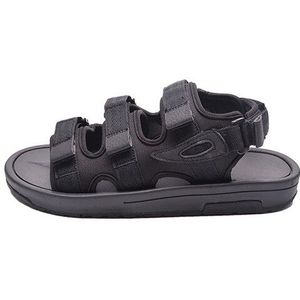 Zwart Mooie Sport Romeinse Mesh Sneakers Inheemse Schoenen Open Teen Riem Mode Outdoor Mannen Gladiator Sandalen Zomer