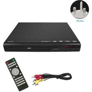 Woopower - DVD Player - 5.1 Surround Sound - Voor Thuis Entertainment - USB Compatibel