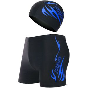 Sneldrogende Zwembroek Badmuts Pak Ademend Zwembroek Zwemmen Caps Man Badpak L-4XL Size