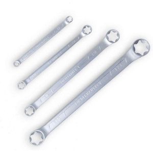 Ster Moersleutel Van Sleutel Set Spanner Set Moersleutelhulpmiddelen Dull Gepolijst Double End Auto Reparatie Tools Spanner Set Chrome-vanadium Staal