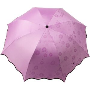 Duurzaam Waterdichte Draagbare Vouwen Zon/Regen Zonlicht Paraplu Reizen Anti-Uv Zomer Parasol Vouwen Regen Winddicht Paraplu