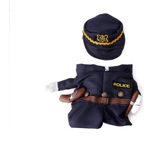 Grappig Huisdier Kostuum Hond Kat Kostuum Kleding Jurk Apparel Arts Politieagent Cowboy